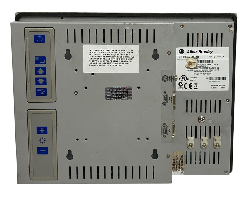 ALLEN BRADLEY 6186-M12ALTR /C VersaView 1200M TOUCH PANEL 12VDC 6186M12ALTR USNP