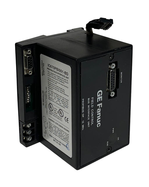 GE FANUC IC670PBI001-BD / IC670PBI001 PROFIBUS BUS INTERFACE UNIT 24VDC USNP