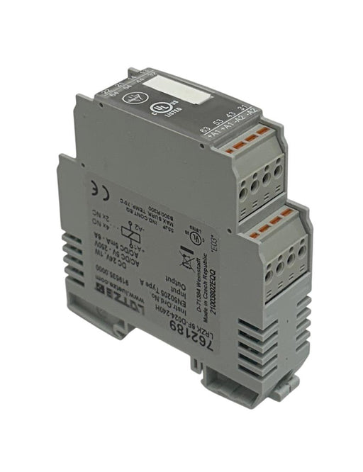 LUTZE / LUETZE LRZK 6F-D024-240H / 762189 RELAY MODULE 24VDC 2NC/2NO NSMP