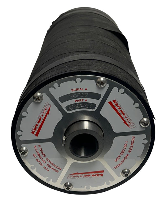 FRONTIER INDUSTRIAL 267-16747-3-1 / 2671674731 OEM IDLER ROLLER 16'' x 8'' NSNP