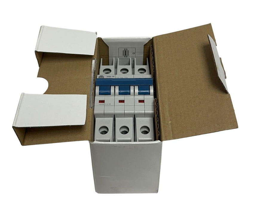 ALLEN BRADLEY 1489-M3C300 /D CIRCUIT BREAKER 1489-M SERIES 3-POLE 30A NSMP