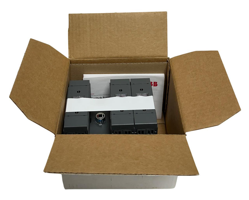 ABB 1SCA115448R1001 / OS60GJ12 FUSIBLE DISCONNECT SWITCH 3-POLE 60A CLASS J NSMP