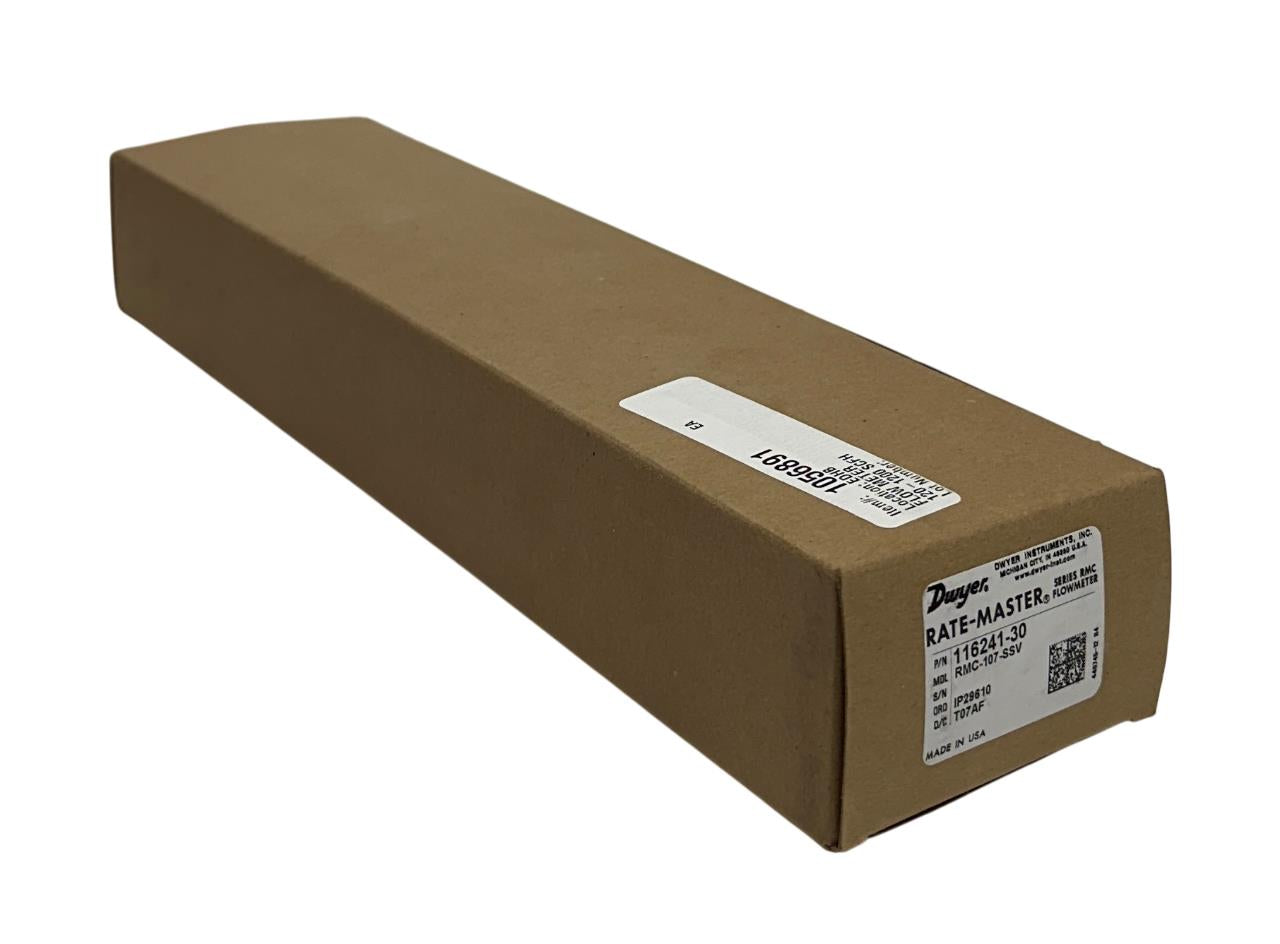 DWYER RMC-107-SSV / 116241-30 RATE-MASTER SERIES RMC FLOW METER 1/2'' NPT NSMP
