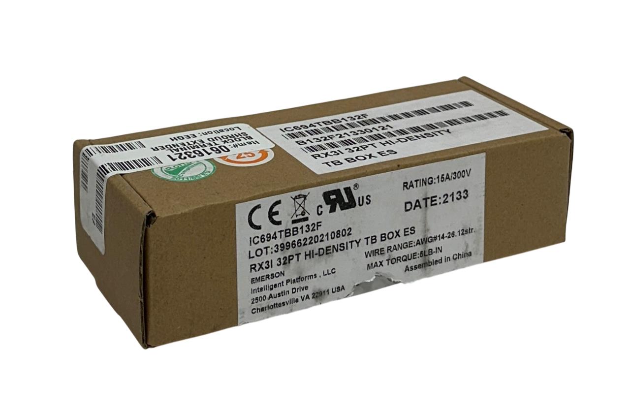 GE FANUC IC694TBB132F / IC694TBB132 HIGH DENSITY TERMINAL BLOCK 36-PT NSMP