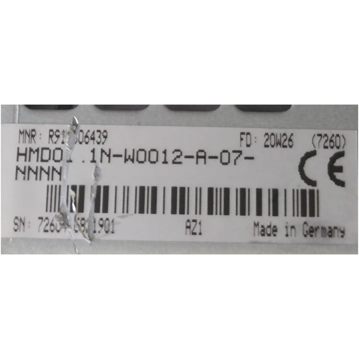REXROTH CDB02.1B-ET-EC-EC-NN-S4-S4-NN-NN-FW R911338542 HMD01.1N-W0012-A-07-NNNN