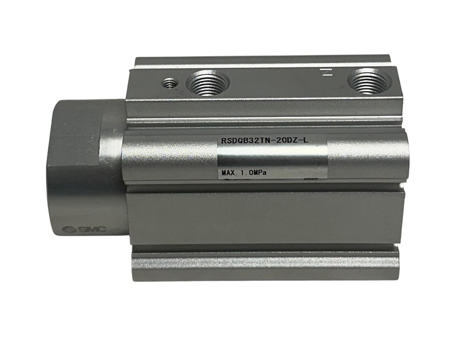 SMC RSDQB32TN-20DZ-L / RSDQB32TN20DZL COMPACT STOPPER CYLINDER 20mm STROKE NSNP