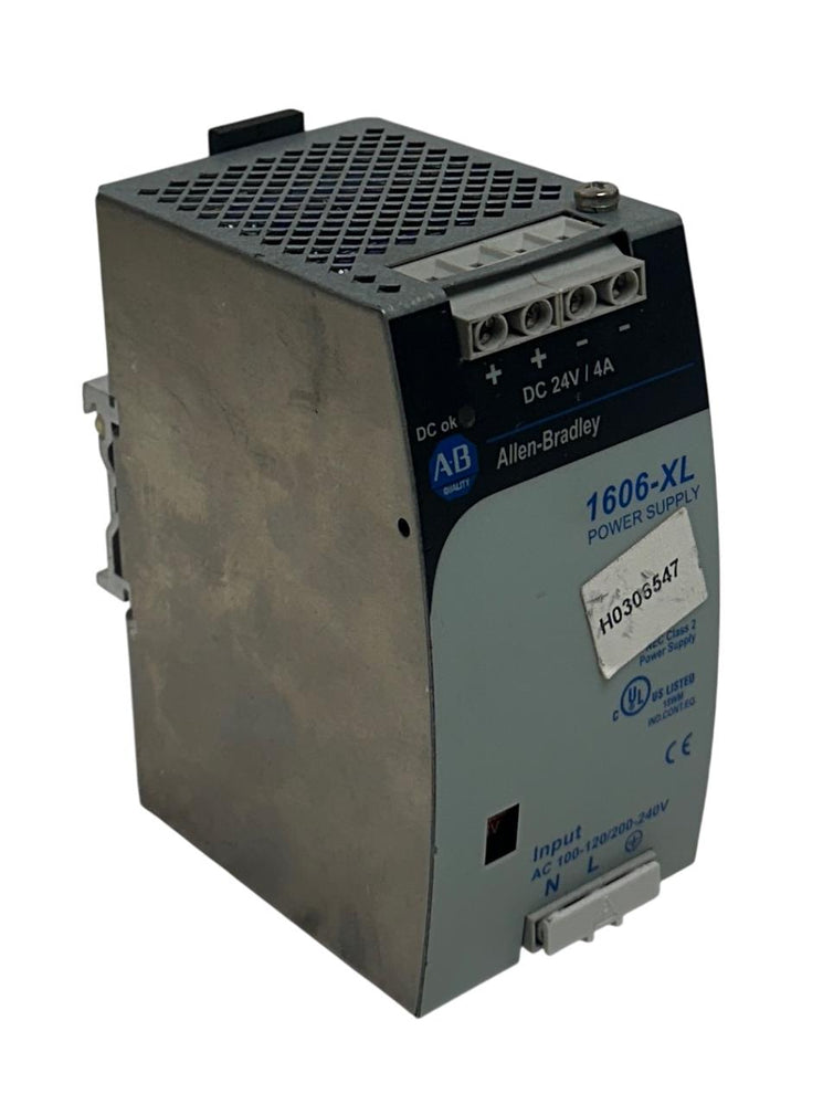 ALLEN BRADLEY 1606-XLDNET4 /A POWER SUPPLY 1606-XL 100-120/200-240V INPUT USNP