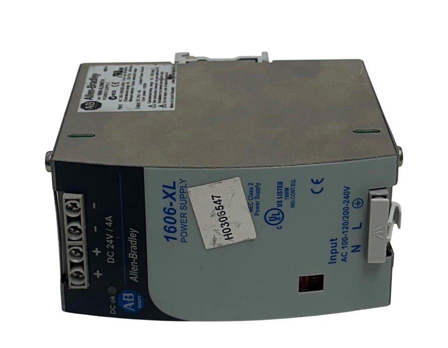 ALLEN BRADLEY 1606-XLDNET4 /A POWER SUPPLY 1606-XL 100-120/200-240V INPUT USNP