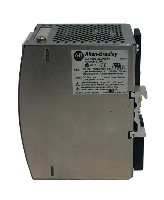 ALLEN BRADLEY 1606-XLDNET4 /A POWER SUPPLY 1606-XL 100-120/200-240V INPUT USNP