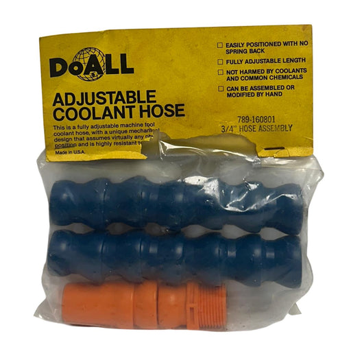 DoALL 789-160801 / 789160801 OEM 3/4'' ADJUSTABLE COOLANT HOSE ASSEMBLY NSMP