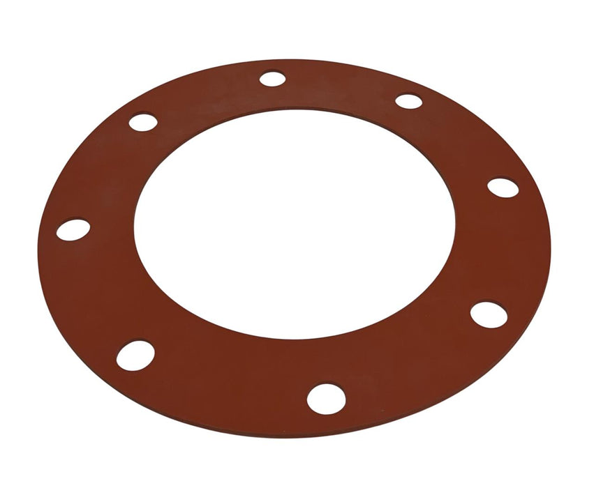 4 ZORO / UNBRANDED 223106 FLANGE GASKETS OEM 8 X 13.5'' ORANGE NSNP