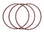 3 FLORIDA SEAL & RUBBER 2-447S70TFE / 0239553 RING SEALS OEM NSMP
