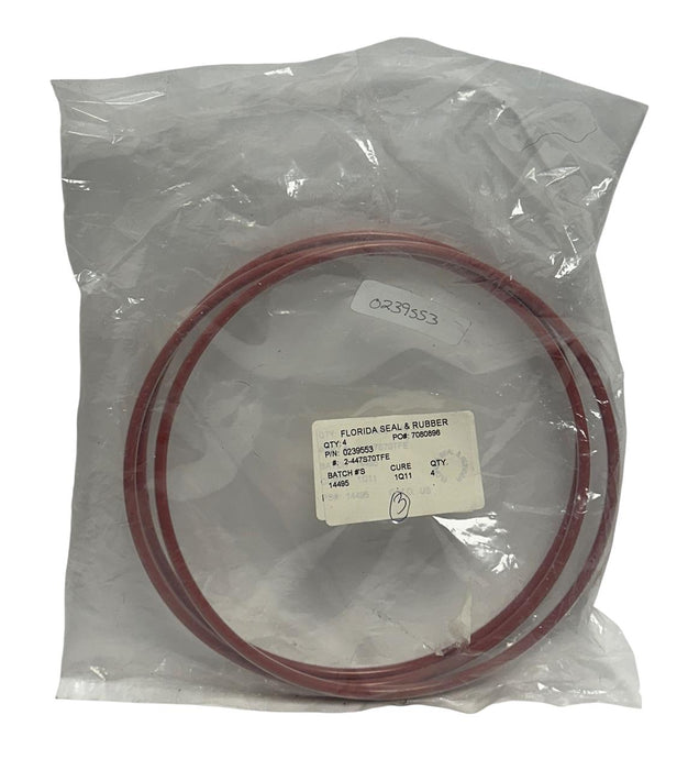 3 FLORIDA SEAL & RUBBER 2-447S70TFE / 0239553 RING SEALS OEM NSMP