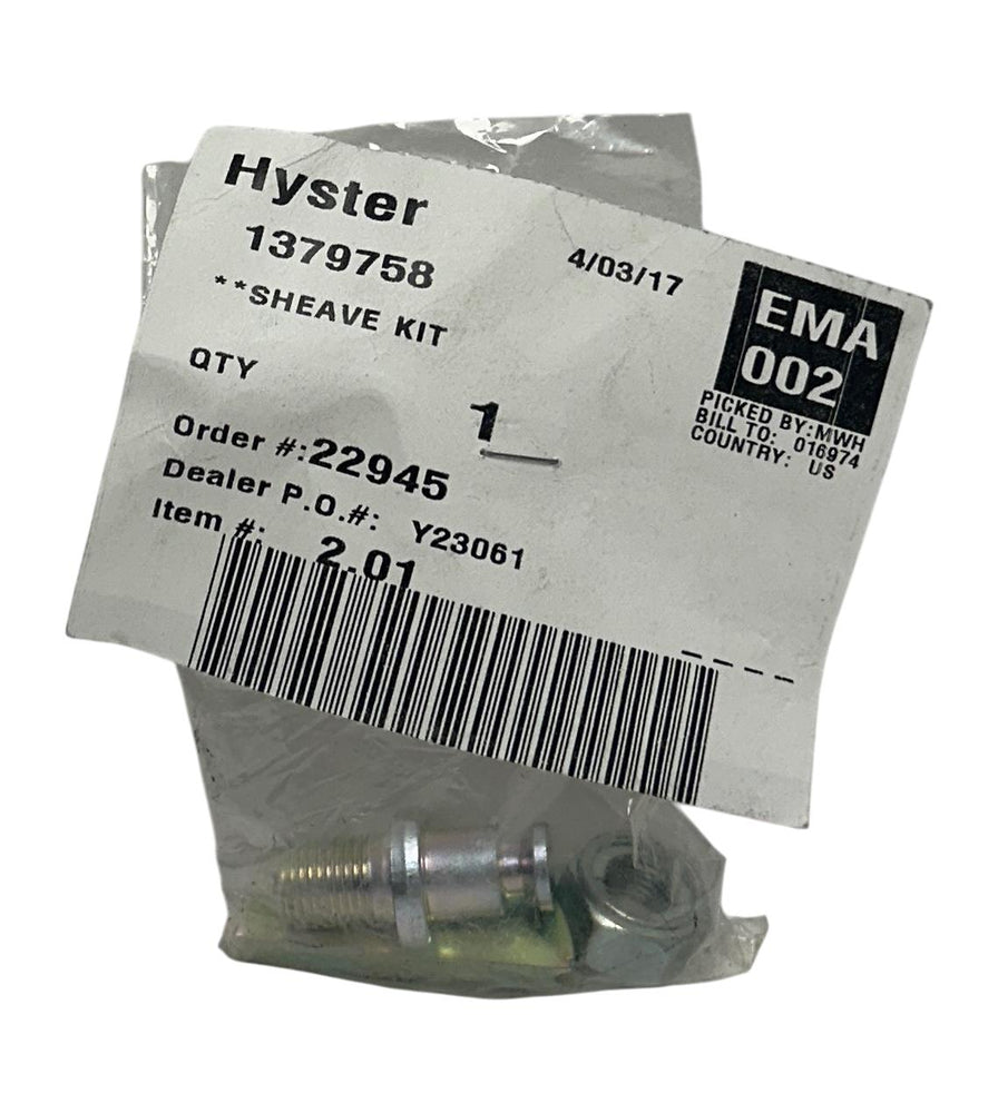 HYSTER 1379758 / HY1379758 OEM SHEAVE KIT FOR FORKLIFT NSNP