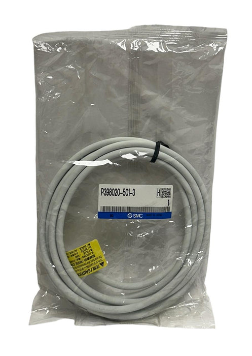 SMC P398020-501-3 / P3980205013 PNEUMATIC POWER / SIGNAL CABLE 3M 4-WIRE NSFS