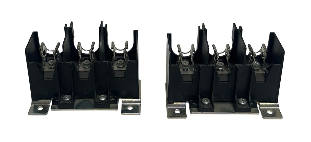 2 SQUARE D 40567-016-51 / 4056701651 MOTOR CONTROL BASE ASSEMBLIES 3-POLE USNP