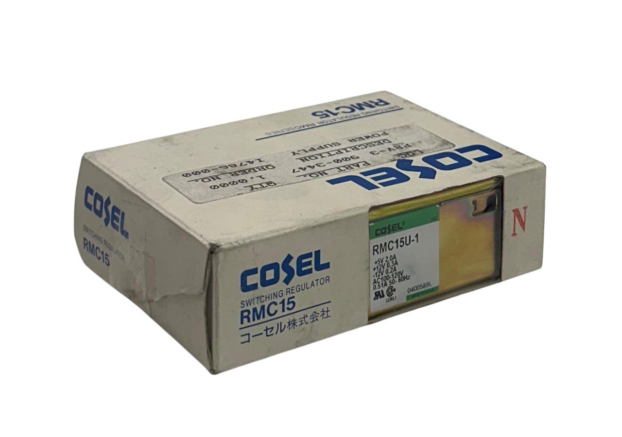 COSEL RMC15U-1 / RMC15U1 SWITCHING REGULATOR RMC15 POWER SUPPLY 100-120V NSMP
