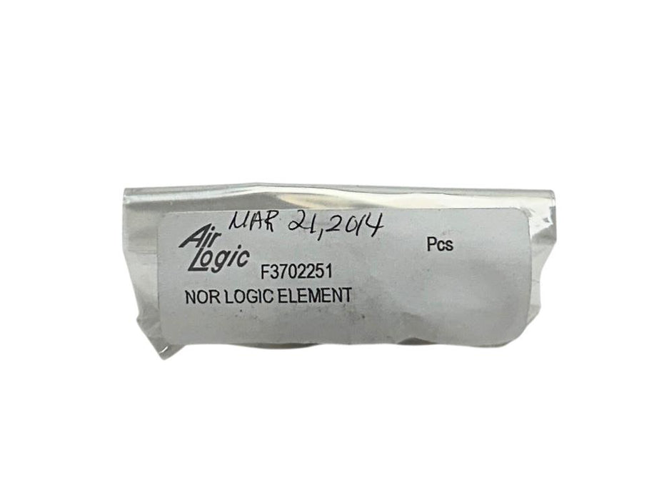 7 AIR LOGIC F3702251 OEM PNEUMATIC NOR LOGIC ELEMENTS NSMP
