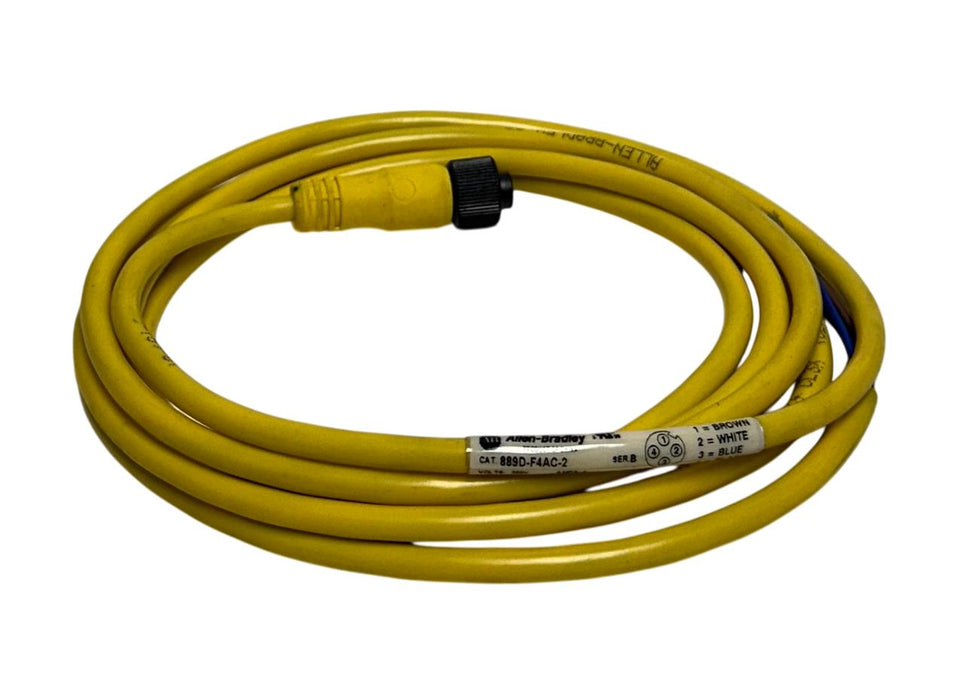 ALLEN BRADLEY 889D-F4AC-2 /B BULLETIN 889D SINGLE-ENDED CORDSET M12 DC NSNP