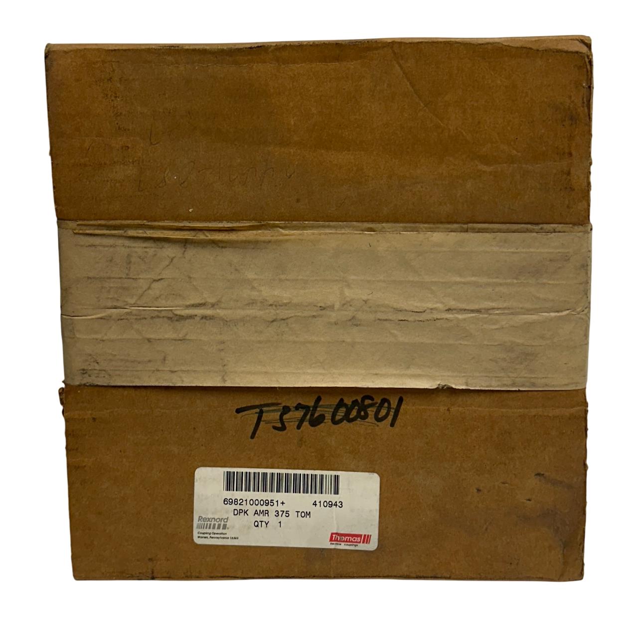 THOMAS REXNORD DPK AMR 375 TOM / 10014771 / 410943 FLEXIBLE DISC COUPLING NSFS