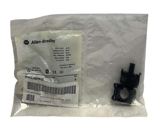 ALLEN BRADLEY 800FP-P6PN3B /A BULLETIN 800FP PILOT LIGHT BLUE 24VAC/DC NSFS