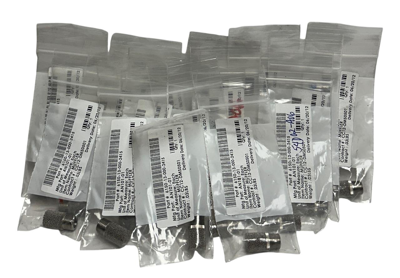 16 SMC AN101-01 / AN10101 SERIES AN PNEUMATIC SILENCERS OEM NSNP