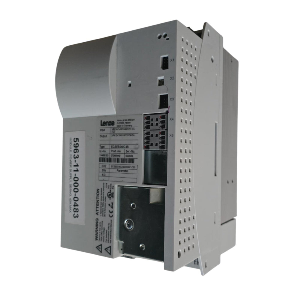 LENZE ECSEE040C4B / ECSEE040C4B000XX1C63 ECS SERVO POWER SUPPLY 13468153 NSNP