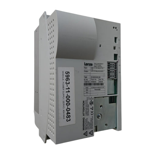 LENZE ECSEE040C4B / ECSEE040C4B000XX1C63 ECS SERVO POWER SUPPLY 13468153 NSNP
