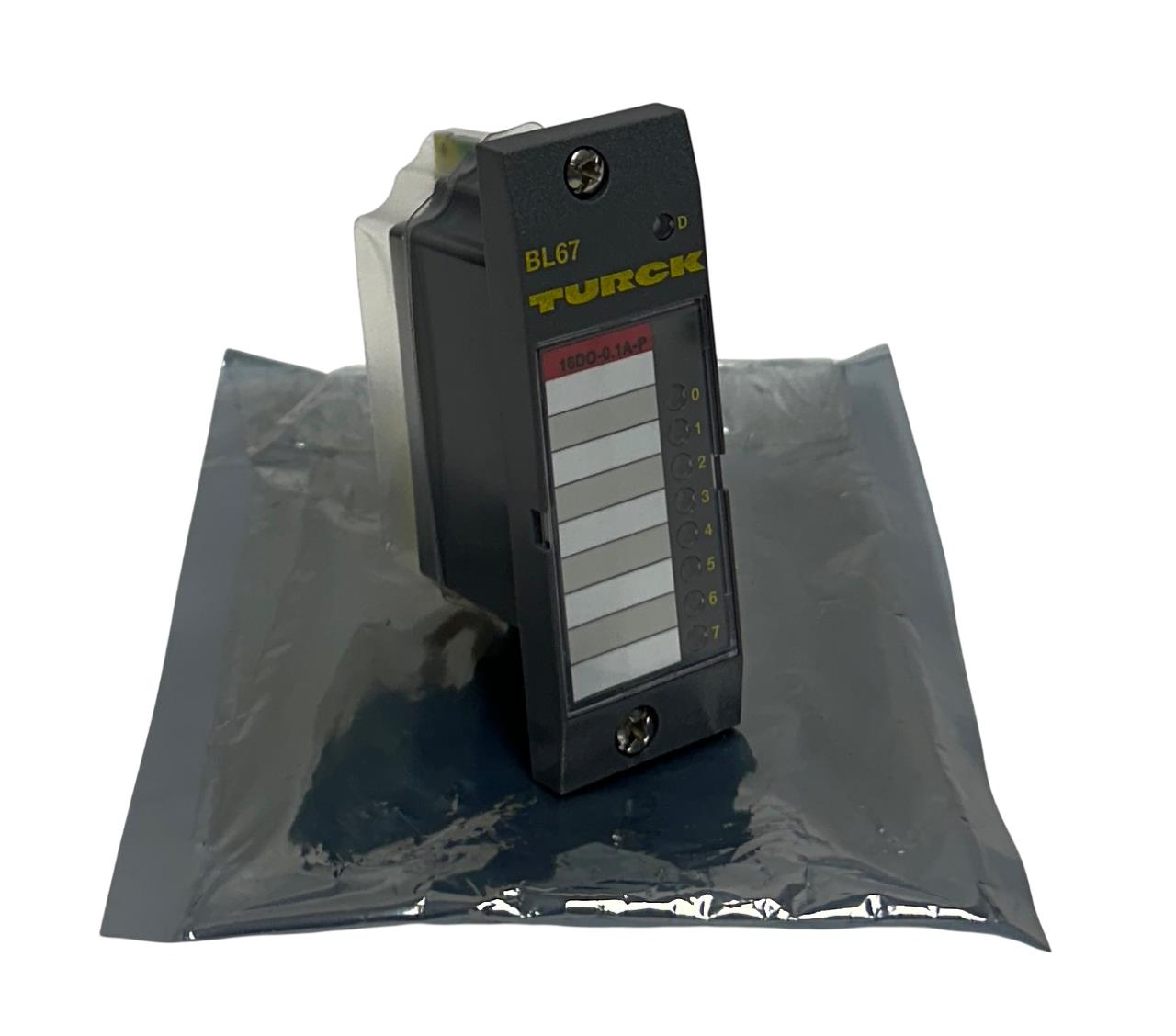 TURCK BL67-16DO-0.1A-P / BL6716DO01AP DIGITAL OUTPUT MODULE BL67 6827221 NSNP
