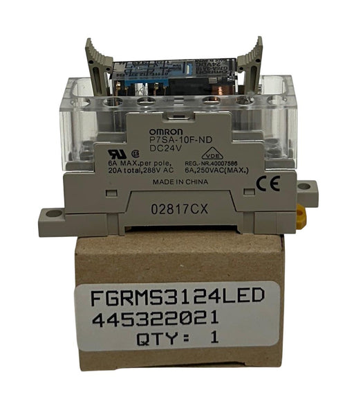 OMRON FGRMS31-24-LED / 445322021 / FGRMS31 RELAY ASSEMBLY 24VDC NSMP