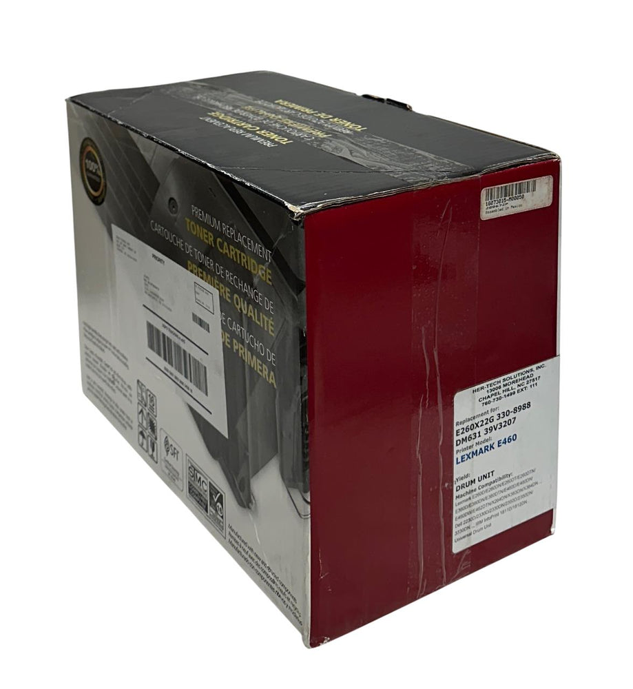 HER-TECH 200672P / E260X22G 330-8988 DM631 39V3207 LEXMARK E460 DRUM UNIT NSMP
