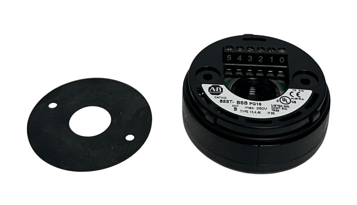 ALLEN BRADLEY 855T-BSBPG16 /B BULLETIN 855T STACK LIGHT MOUNTING BASE 250V NSNP