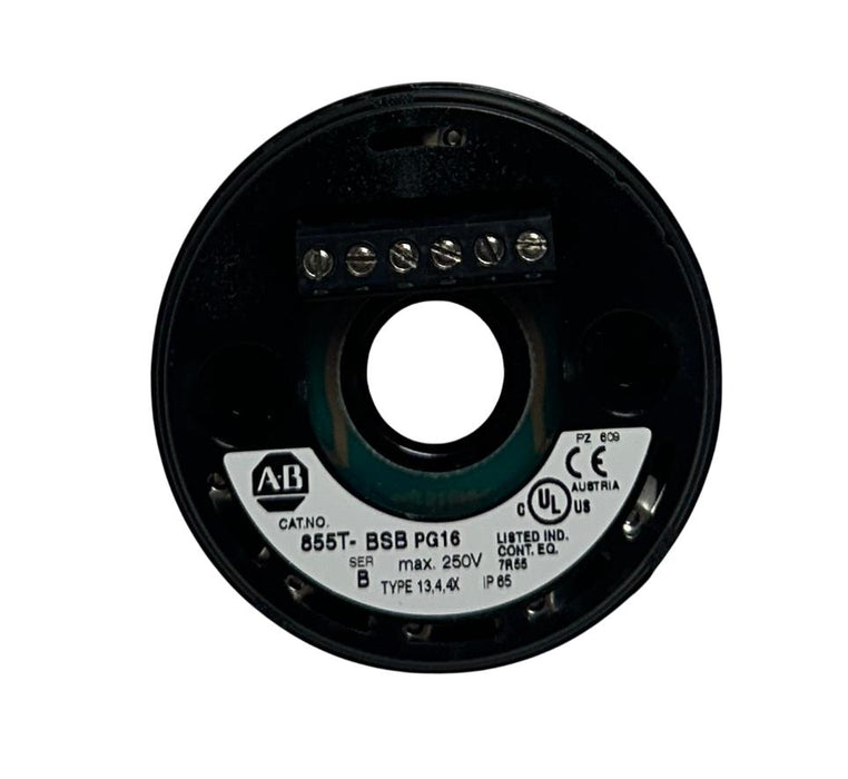 ALLEN BRADLEY 855T-BSBPG16 /B BULLETIN 855T STACK LIGHT MOUNTING BASE 250V NSNP