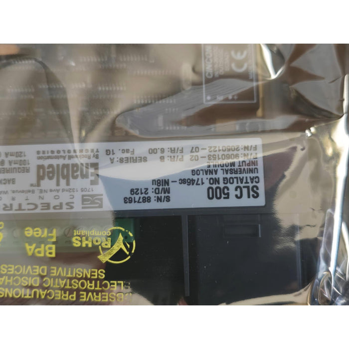 SPECTRUM CONTROLS ALLEN BRADLEY 1746sc-NI8u /A SLC 500 ANALOG INPUT MODULE NSMP