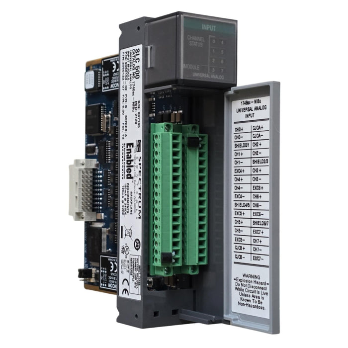 SPECTRUM CONTROLS ALLEN BRADLEY 1746sc-NI8u /A SLC 500 ANALOG INPUT MODULE NSMP