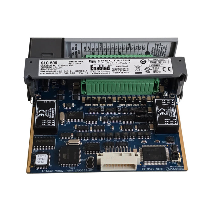 SPECTRUM CONTROLS ALLEN BRADLEY 1746sc-NI8u /A SLC 500 ANALOG INPUT MODULE NSMP