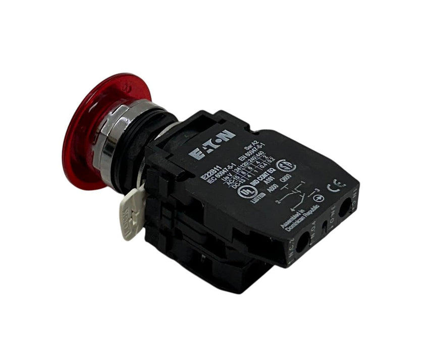 EATON E22GD2X4WB / E22B1 / E22B11 ILLUMINATED PUSH-PULL SWITCH / BUTTON RED NSNP
