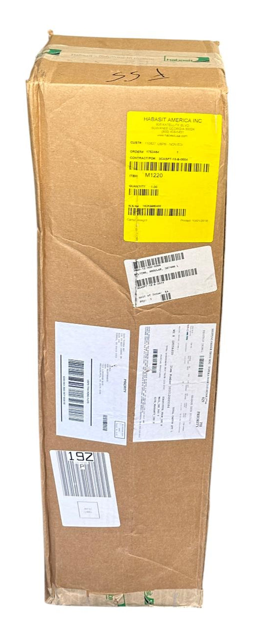 HABASIT AMERICA M1220 OEM MODULAR BELTING 3874mm LENGTH FLAT TOP PINCH NSFS