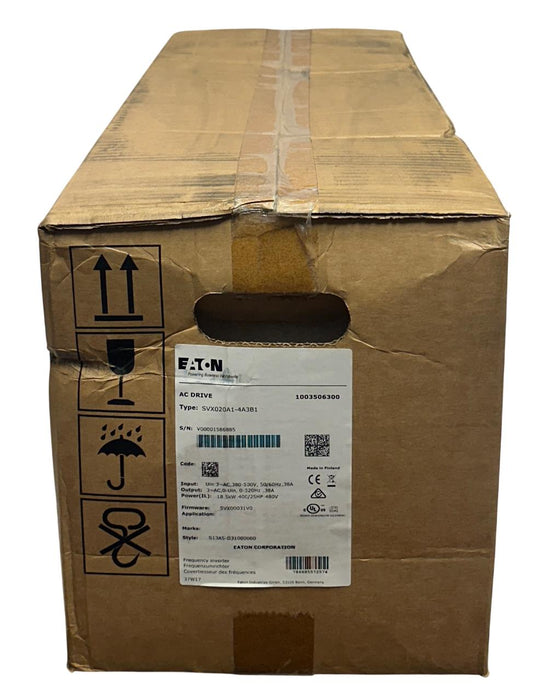 EATON SVX020A1-4A3B1 / SVX020A14A3B1 SVX9000 AC INVERTER DRIVE 18.5kW/25HP NSFS