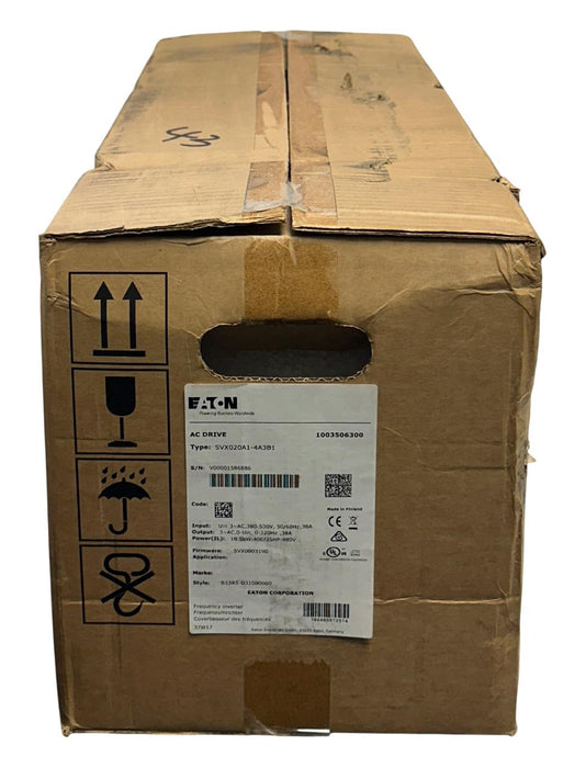 EATON SVX020A1-4A3B1 / SVX020A14A3B1 SVX9000 AC INVERTER DRIVE 18.5kW/25HP NSMP
