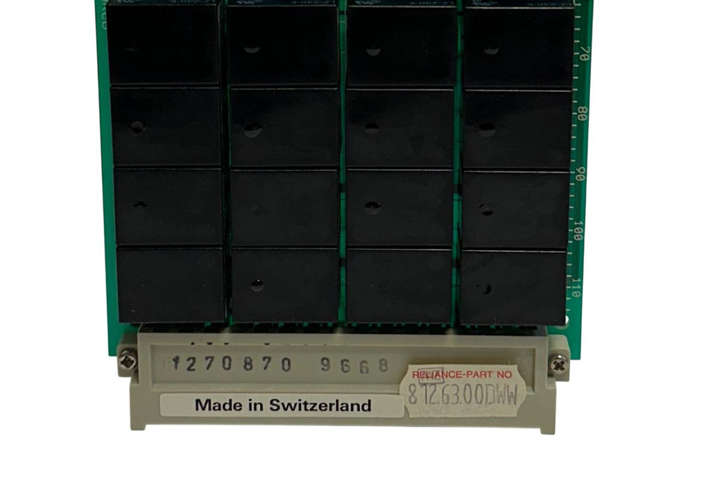 RELIANCE ELECTRIC 812.63.00 / 812.63.00DWW CONTACT RELAY OUTPUT MODULE 16PT USNP