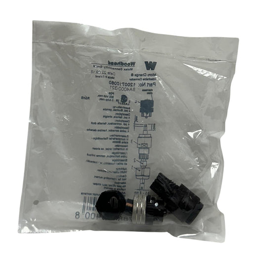 MOLEX WOODHEAD 8A4000-321 / 1200710060 Micro Change ATTACHABLE CONNECTOR NSFS