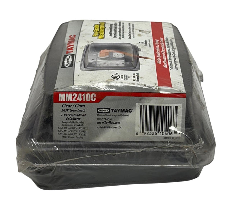 HUBBELL TAYMAC MM2410C MULTI-APPLICATION 2-GANG WEATHERPROOF COVER 55 IN 1 NSMP