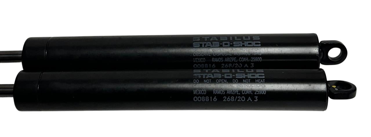 2 STABILUS 008816 268/20 A 3 STAB-O-SHOC SHOCK ABSORBERS BLACK NSNP