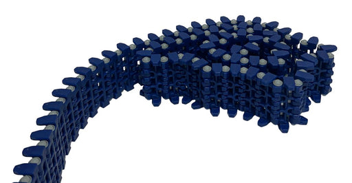 INTRALOX FB-1403-1 / FB14031 FLUSH GRID BELT 1.8'' WIDTH BLUE 69ROWS 3.45FT NSNP