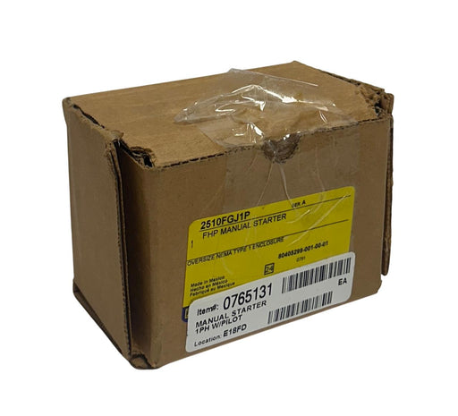 SQUARE D 2510FGJ1P FHP MANUAL STARTER W/ INDICATOR LIGHT TYPE 1 ENCLOSURE NSMP