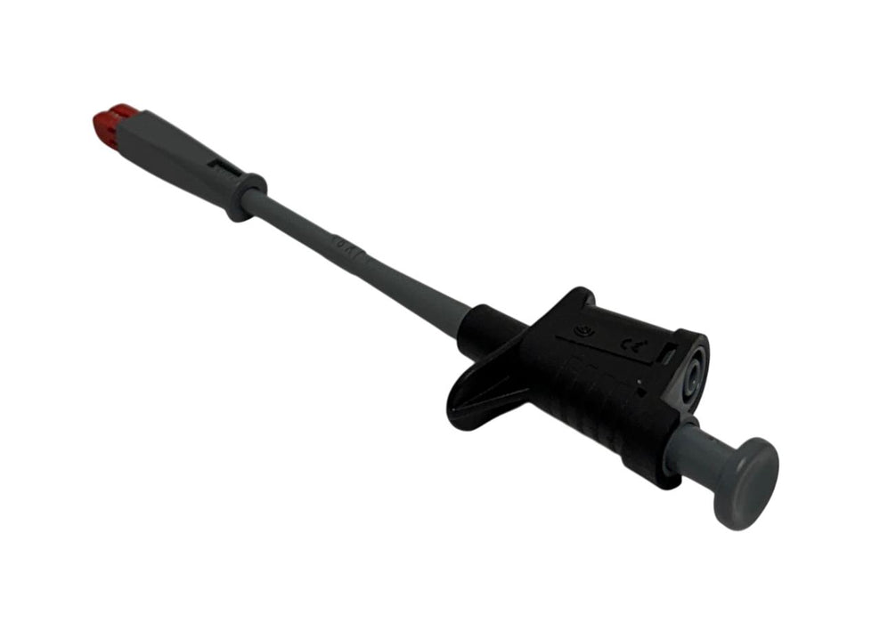 TENMA 76-063 / 16F7730 ALLIGATOR STYLE FLEXIBLE CLIP BLACK 15.2mm 6A 1000V NSMP