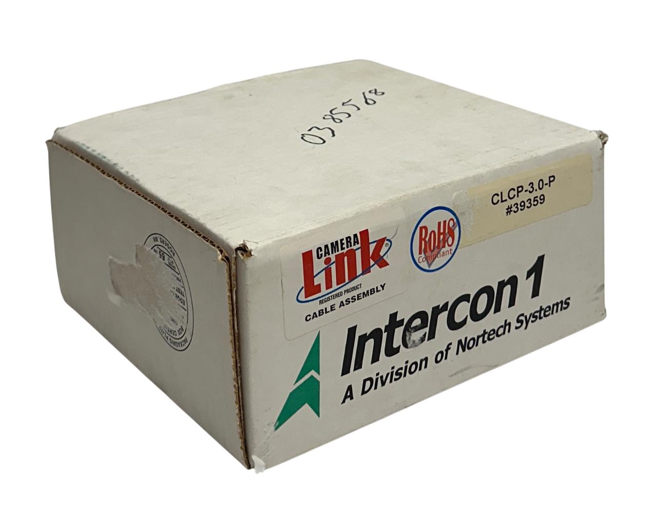 INTERCON 1 NORTECH CLCP-3.0-P / CLCP30P OEM LINK CABLE ASSEMBLY 10FT NSFS