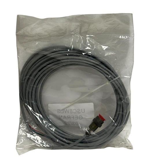 GEFRAN USC8WLS ACCESSORY CABLE ASSEMBLY 6-PIN MATING FEMALE CONNECTOR 25' NSFS