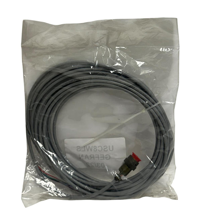 GEFRAN USC8WLS ACCESSORY CABLE ASSEMBLY 6-PIN MATING FEMALE CONNECTOR 25' NSFS